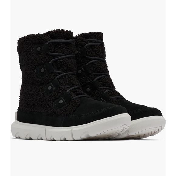 Sorel | Explorer Next Joan Cozy | Black, Moonstone | Size 8 - Picture 15 of 16